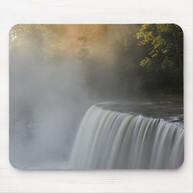 USA, Michigan, Upper Peninsula. Autumn sunrise Mouse Pad (Front)
