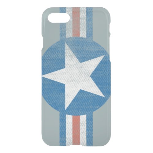 USA Military Aircraft Logo Clear iPhone case