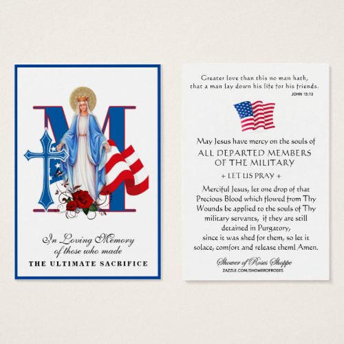 USA Military Remembrance Memorial Religious