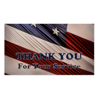 Thank A Veteran Business Cards & Templates | Zazzle