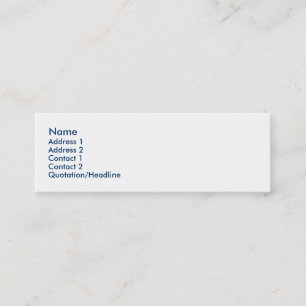 USA MINI BUSINESS CARD