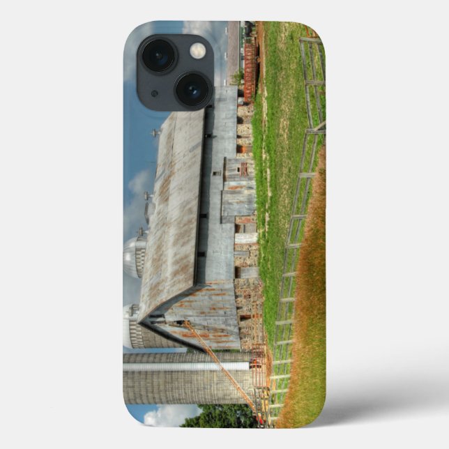 USA, Minnesota Barn And Silo Case-Mate iPhone Case (Back)