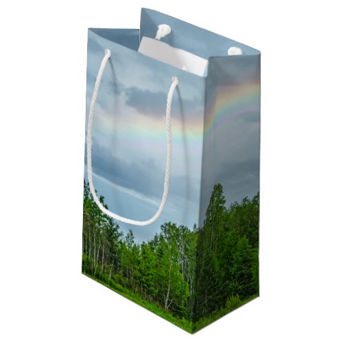 USA Minnesota Green meadow with wildflowers Small Gift Bag