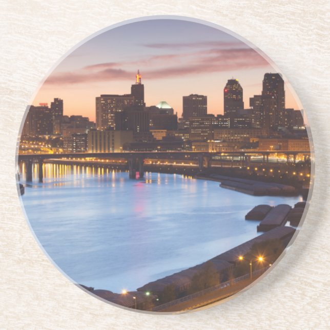 USA, Minnesota, Minneapolis, St. Paul 2 Coaster (Front)