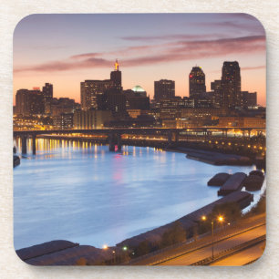 USA, Minnesota, Minneapolis, St. Paul 2 Drink Coaster