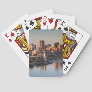 USA, Minnesota, Minneapolis, St. Paul 3 Poker Cards