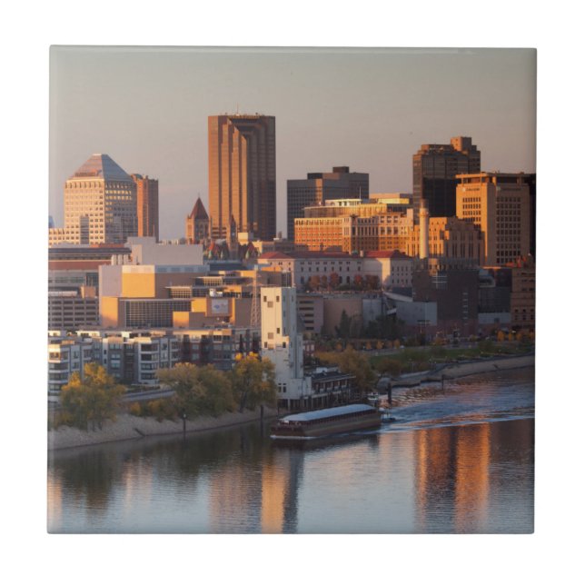 USA, Minnesota, Minneapolis, St. Paul 3 Tile (Front)