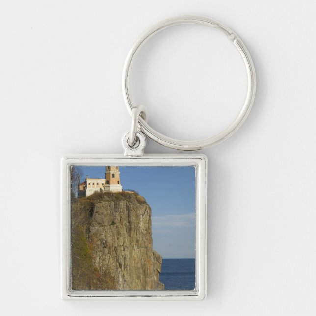 USA, Minnesota.  Split Rock Lighthouse on Lake Keychain (Front)