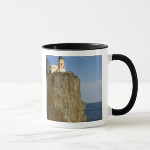 USA, Minnesota. Split Rock Lighthouse on Lake Mug
