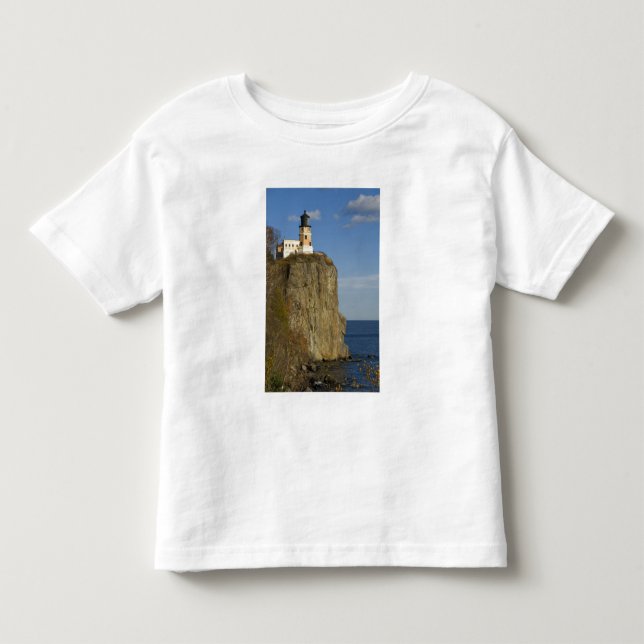 USA, Minnesota.  Split Rock Lighthouse on Lake Toddler T-shirt (Front)