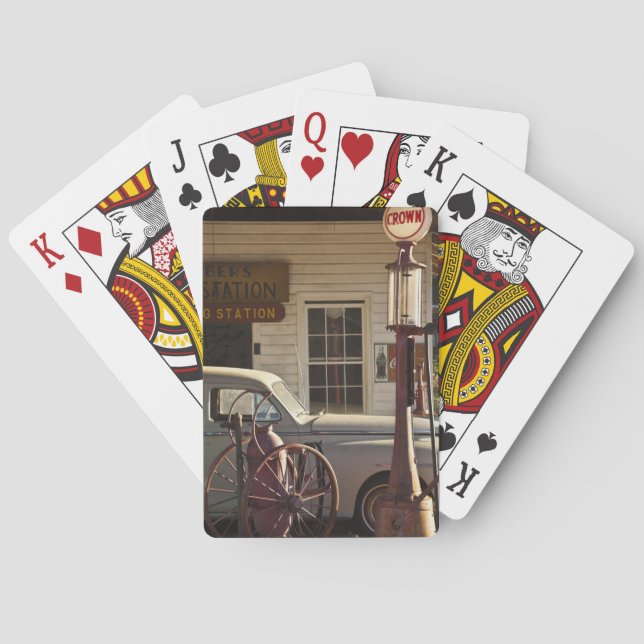 USA, Mississippi, Jackson, Mississippi Poker Cards (Back)