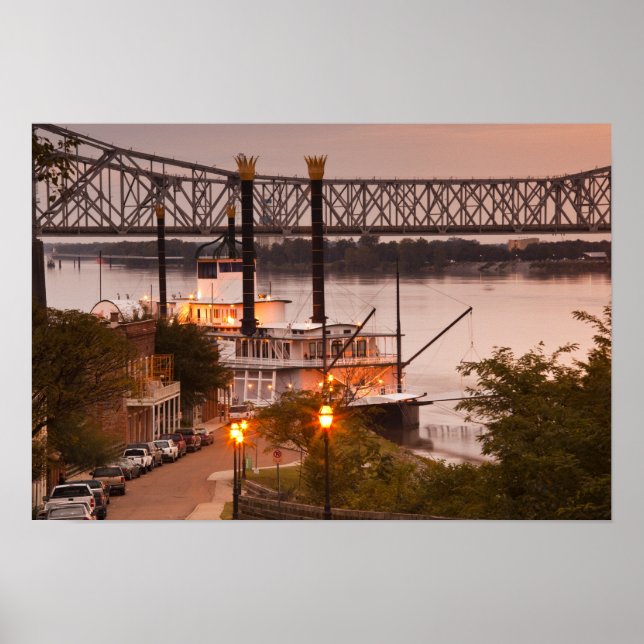 USA, Mississippi, Natchez. Natchez Under the Poster (Front)