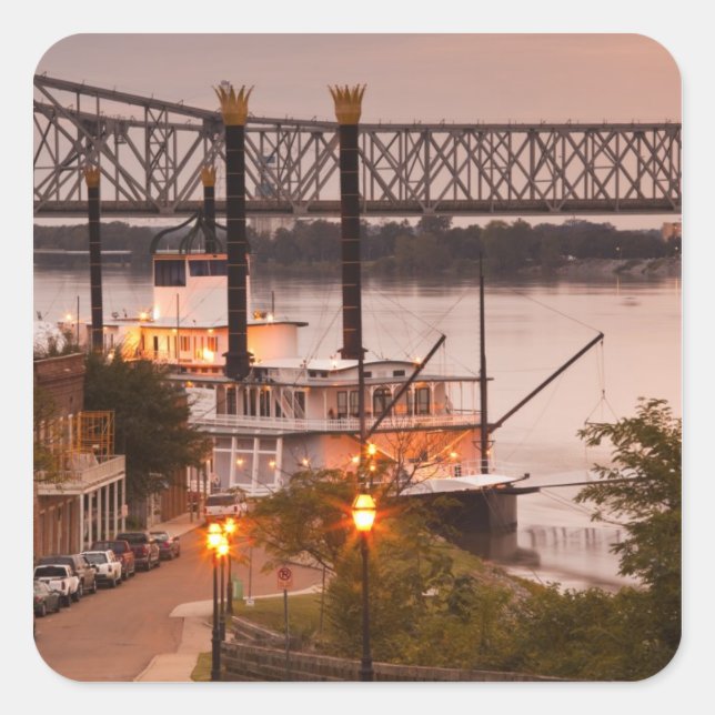 USA, Mississippi, Natchez. Natchez Under the Square Sticker (Front)