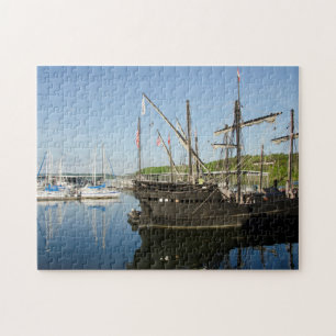 USA, Mississippi, Tennessee-Tombigbee Waterway Jigsaw Puzzle