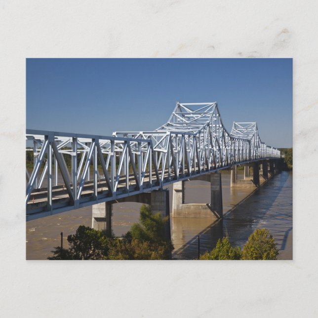 USA, Mississippi, Vicksburg. I-20 Highway Postcard (Front)