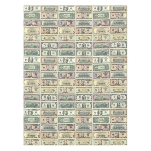 usa money pattern dollar currency bill united stat tablecloth
