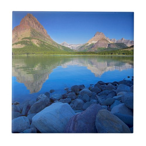 USA Montana Glacier National Park 4 Ceramic Tile