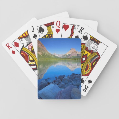 USA Montana Glacier National Park 4 Poker Cards