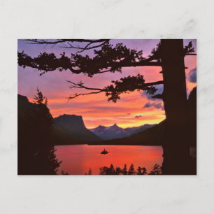 USA, Montana, Glacier National Park. Landscape Postcard