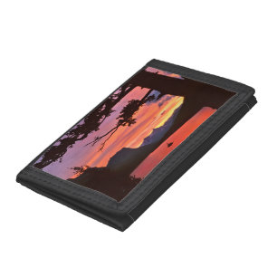 USA, Montana, Glacier National Park. Landscape Trifold Wallet
