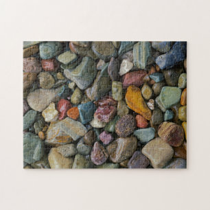 USA, Montana, Glacier National Park, Stones Jigsaw Puzzle