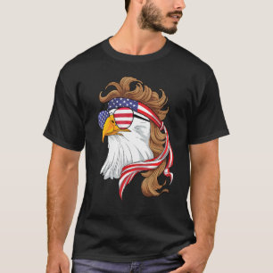 Usa Mullet Eagle Of Fredom 4th Of July Patriotic A T-Shirt