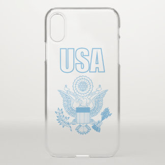 USA national emblem iPhone X Case
