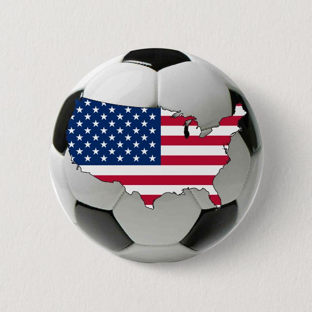 USA national team Pinback Button (Front)