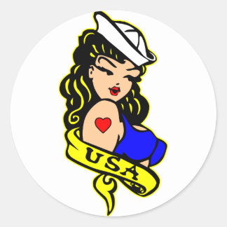 Ford pinup girl stickers #10