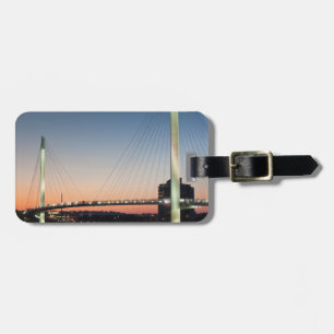 USA, Nebraska, Omaha, Bob Kerrey Pedestrian Luggage Tag