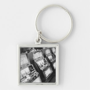 USA, Nevada, Las Vegas: Casino Slot Machines / Keychain