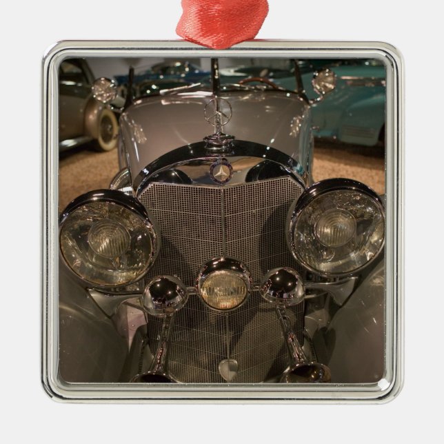 USA, Nevada_Reno: National Automobile Museum 2 Metal Ornament (Front)