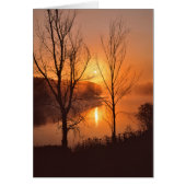USA, New England, Maine. Autumn Sunrise (Front)
