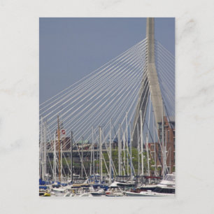 USA, New England, Massachusetts, Boston, boats Postcard