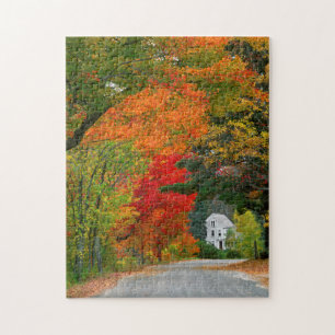 USA, New England, New Hampshire, Andover Jigsaw Puzzle