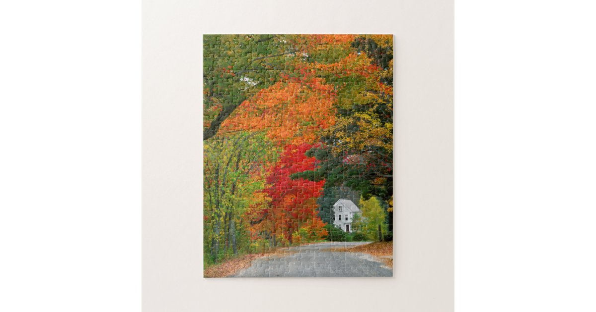 USA, New England, New Hampshire, Andover Jigsaw Puzzle Zazzle