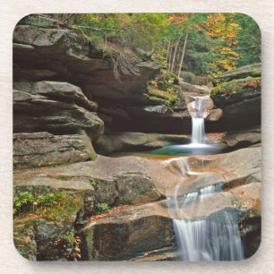 USA, New England, New Hampshire, White Mountains Beverage Coaster