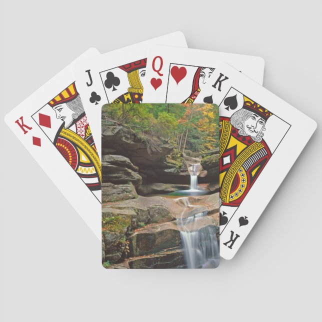 USA, New England, New Hampshire, White Mountains Poker Cards (Back)