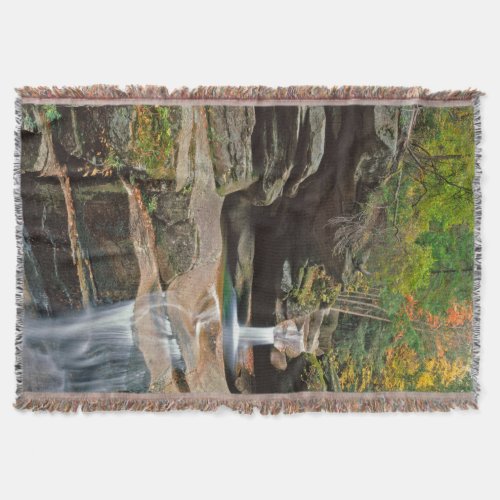 USA New England New Hampshire White Mountains Throw Blanket