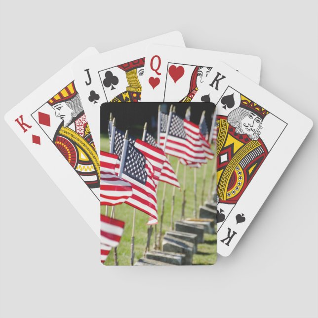 USA, New England, Rhode Island, Bristol Poker Cards (Back)