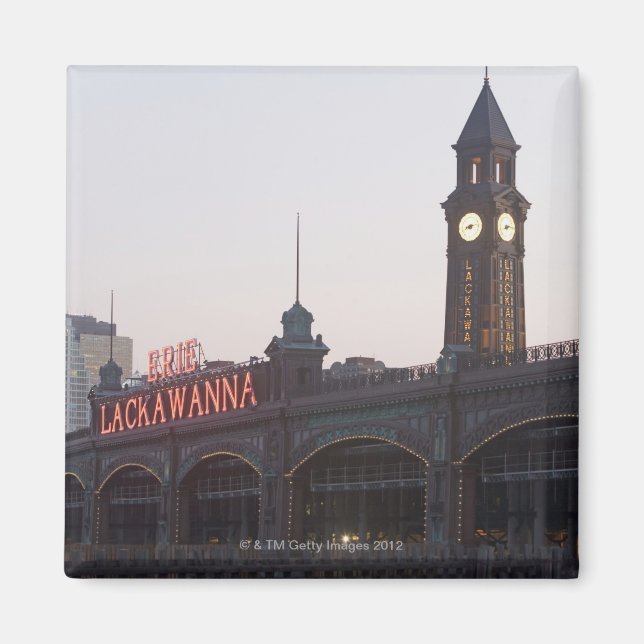 USA, New Jersey, Hoboken, old train station Magnet (Front)