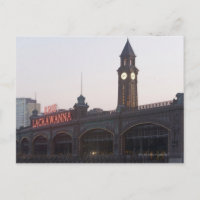USA, New Jersey, Hoboken, old train station