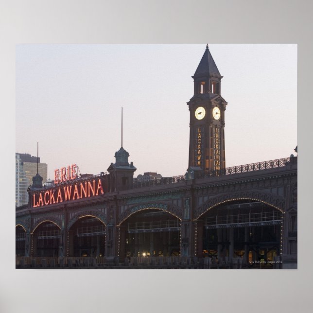 USA, New Jersey, Hoboken, old train station Poster (Front)
