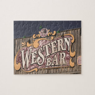 USA, New Mexico, Cloudcroft: Mountain Town (el. Jigsaw Puzzle