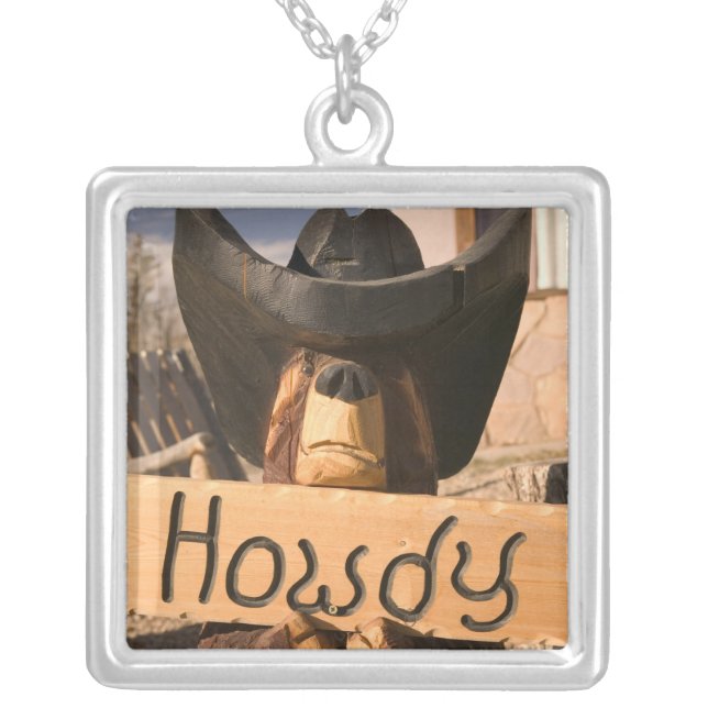 USA, New Mexico, Eagles Nest: The Enchanted Silver Plated Necklace (Front)