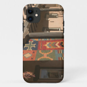 USA, New Mexico, Taos: Navaho Rug Gallery Kit iPhone 11 Case