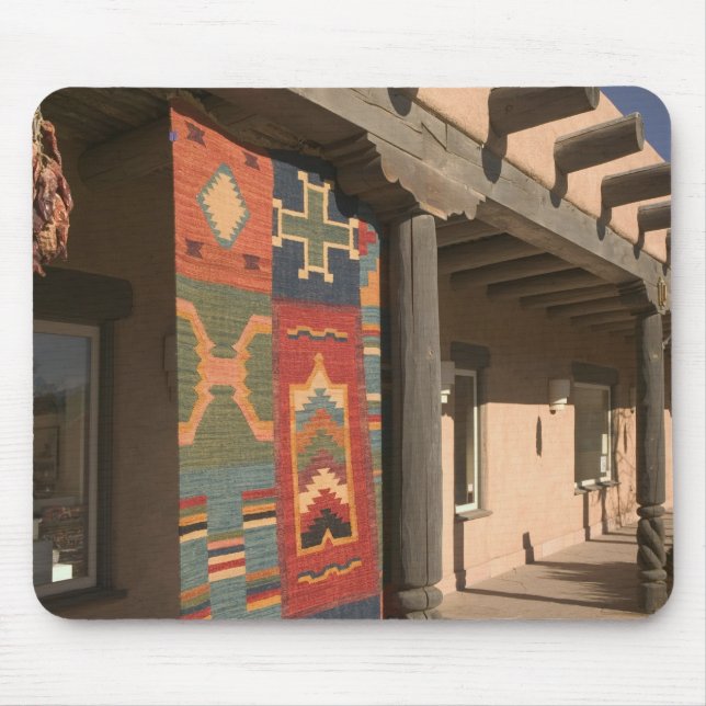 USA, New Mexico, Taos: Navaho Rug Gallery Kit Mouse Pad (Front)