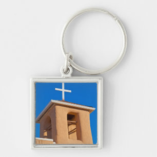 USA, New Mexico. Top Rancho De Taos Keychain