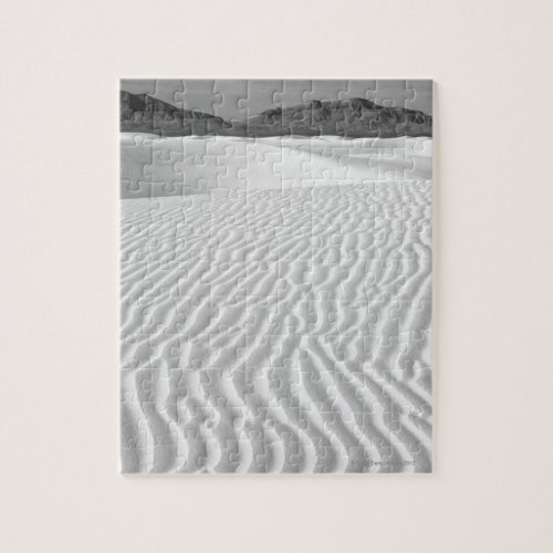 USA New Mexico White Sands Jigsaw Puzzle