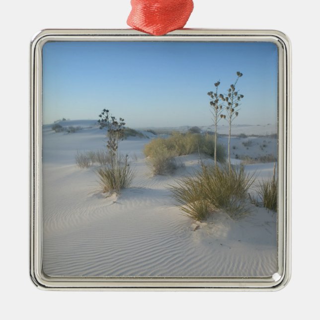 USA, New Mexico, White Sands National 2 Metal Ornament (Front)